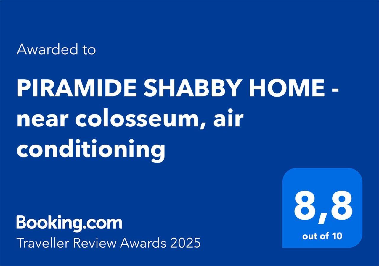 Piramide Shabby By Casa E Lode - Colosseum, Air Conditioning Roma Eksteriør bilde